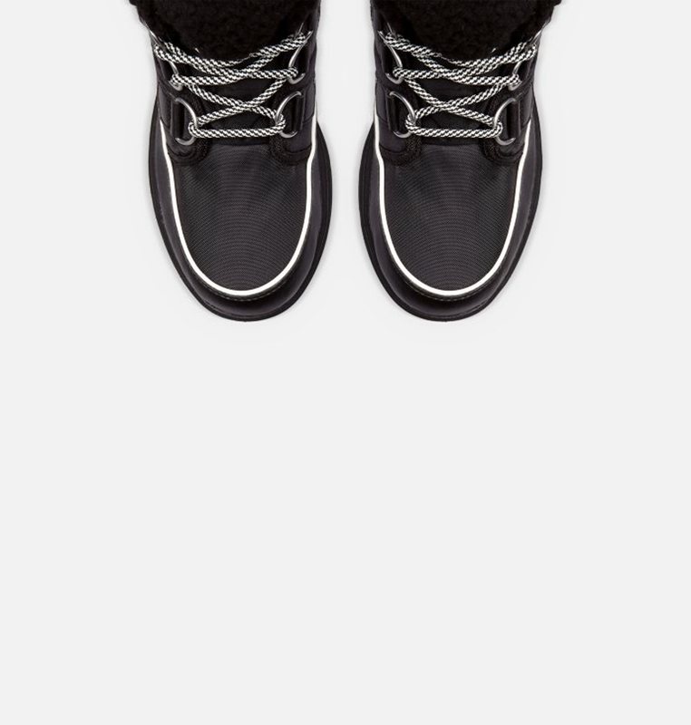 Womens Snow Boots Black - Sorel ™ Explorer Carnival Low - 547081-VTA